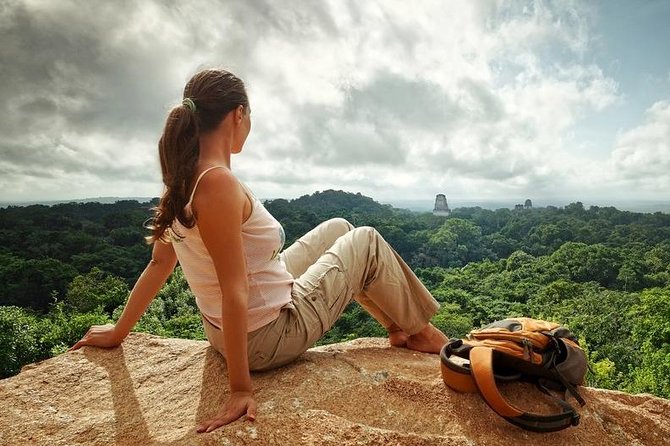 Tikal Shared Experience: Flight + One Day Tour from Antigua - Jungle Views From the Pyramids