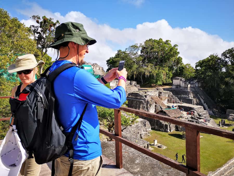Tikal Sunrise, Archeological focus and Wildlife Spotting - Temple IV and the sunrise gamble