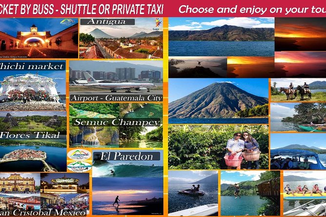 Transporte Compartido de San Pedro- Antigua viceversa - Who should book this transfer?