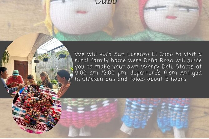 Worry Doll Workshop with Doña Rosa - Making Your Own Worry Doll