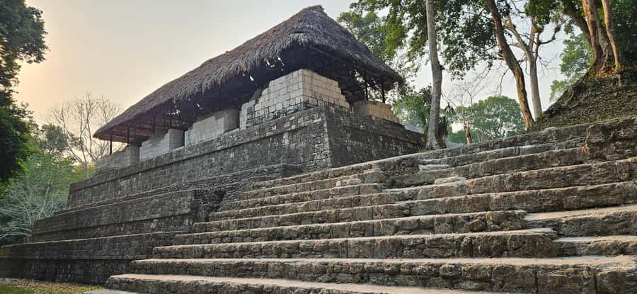 Yaxha at sunset with transportation, guide plus entrance - Why Yaxha feels different from Tikal